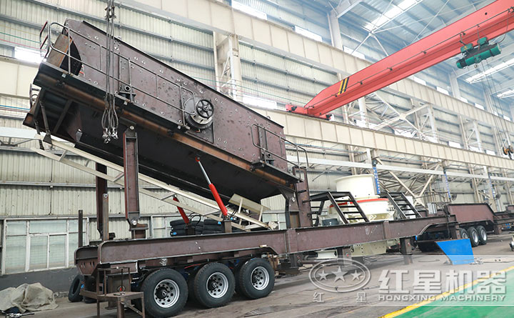 移動制砂、篩分機