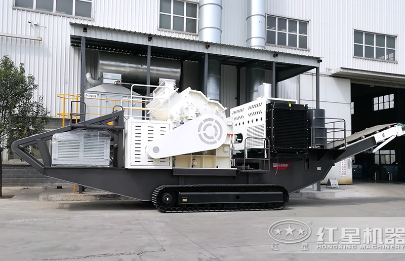 履帶移動式渣土制砂機(jī)